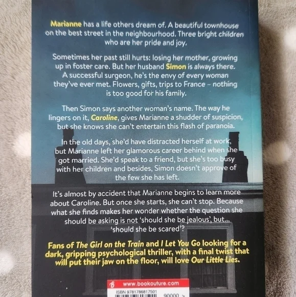 Two Indigo Thriller Books - Not That I Could Tell &  Our Little Lies - Picture 7 of 9